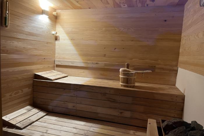 Unsere Sauna
